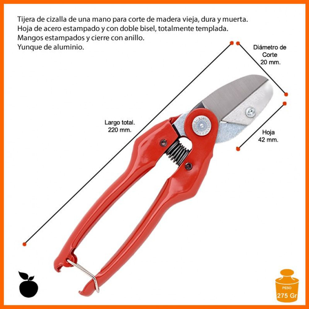 tijera-cizalla-con-mordaza-fija-de-apoyo-tipo-yunque-para-ramas-secas-y-mangueras-marca-bahco-sandvik-p138-22f